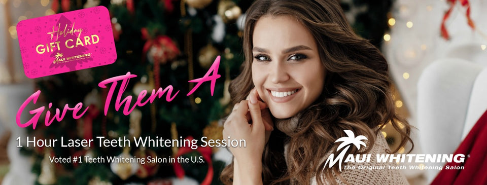 1 Hour Laser Teeth Whitening  Holiday Gift Card Bundle-   Gift Card (for Dayton, OH location only, Redeemable December 26, 2025 - December 25, 2026)